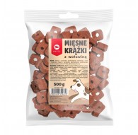 MACED Meat discs with beef for dog- 500 g