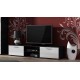 Cama TV stand SOHO 180 black/white gloss