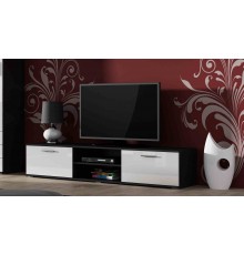 Cama TV stand SOHO 180 black/white gloss