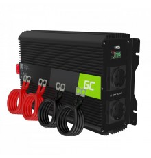 Green Cell INVGC12 power adapter/inverter Auto 3000 W Black