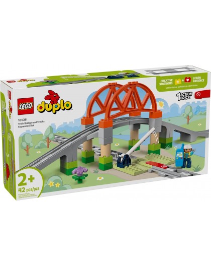 LEGO DUPLO TOWN 10426 Bridge and railway tracks - expansion set