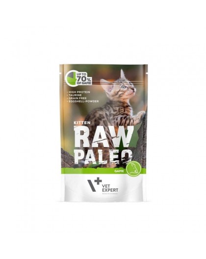 RAW PALEO Kitten Cat Venison - wet food for kittens - 100 g