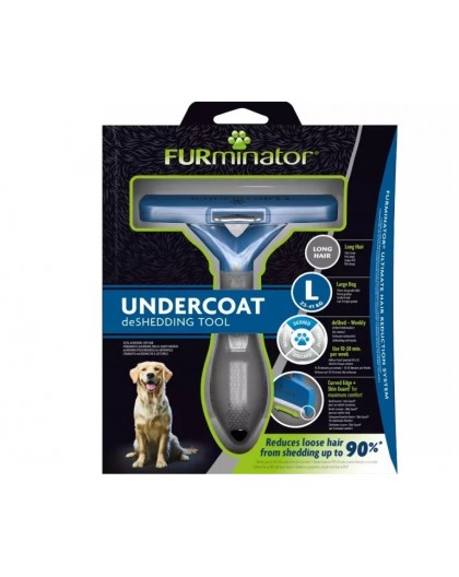 FURminator - furminator for longhaired dogs - L