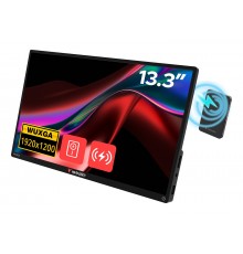 Verbatim Portable Touchscreen Monitor 13.3" WUXGA Resolution & Wireless Power Supply