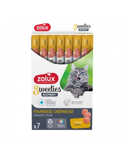 ZOLUX Sweeties with chicken - cat treats - 7x14g
