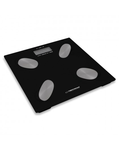 Esperanza EBS022K personal scale Electronic personal scale Square Black