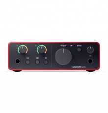 Focusrite Scarlett Solo 4th Gen - 2-channel audio interface