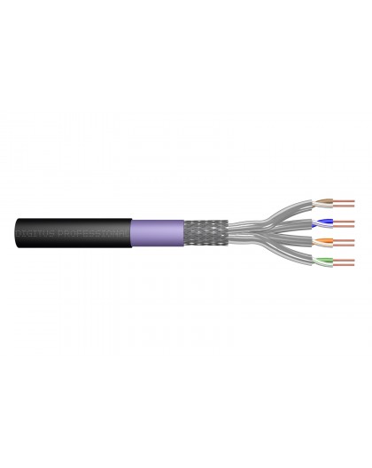 Digitus CAT 7 S/FTP data cable - underground installation cable, 1000 m, simplex, PE