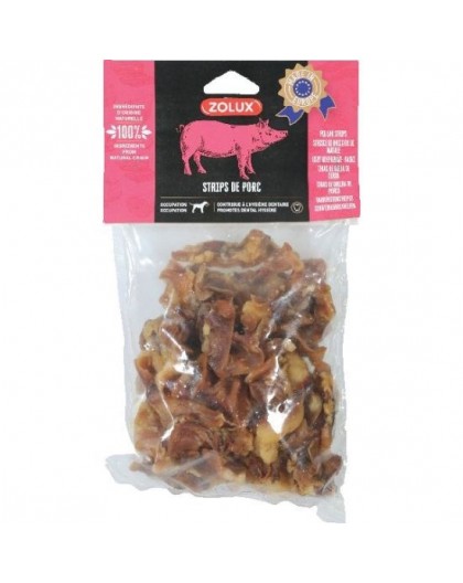 ZOLUX Pork Strips - Dog Treat - 500g