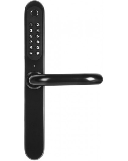 Handle with Access Control EURA ELH-30H4 Black