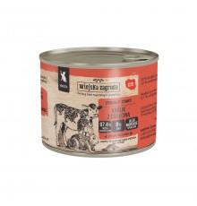 WIEJSKA ZAGRODA Rabbit with veal for kittens - wet cat food - 200g