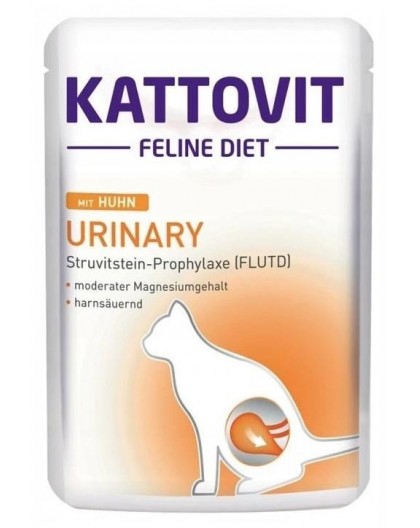KATTOVIT Feline Diet Urinary Chicken - wet cat food - 85g