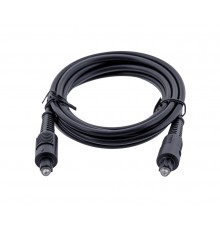 Gembird Toslink, 2m audio cable Black