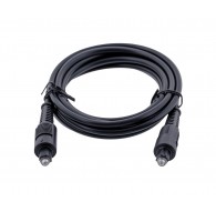 Gembird Toslink, 2m audio cable Black