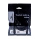Gembird Toslink, 2m audio cable Black