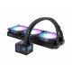 Alphacool Eisbaer Pro Aurora 360 Processor All-in-one liquid cooler 12 cm Black, White 1 pc(s)