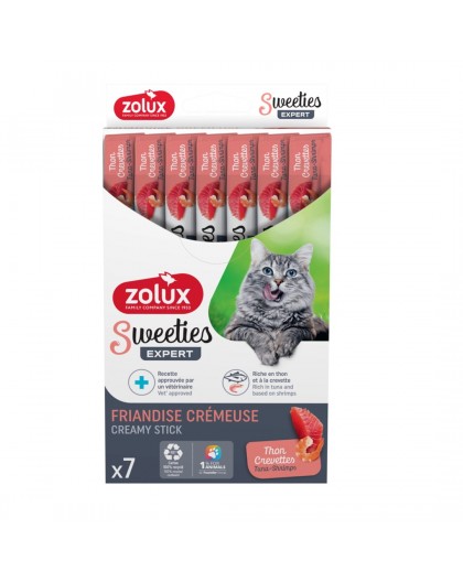 ZOLUX Sweeties with tuna and shrimp - cat treats - 7x14g