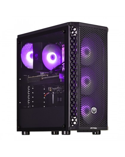 Actina 5901443403326 PC AMD Ryzen™ 5 9600X 32 GB DDR5-SDRAM 1 TB SSD AMD Radeon RX 7700 XT Midi Tower Black