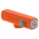 BOOKMAN Volume Front 800 bicycle light Orange