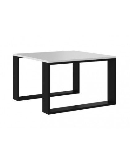 MODERN MINI table 67x67x40 cm White/Black