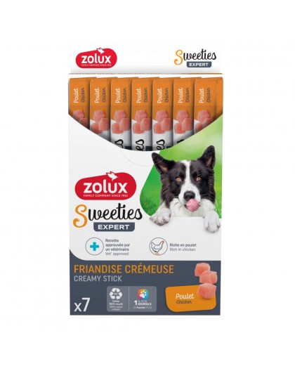 ZOLUX Sweeties with chicken - dog treat - 7x14g