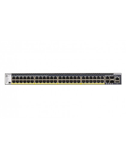NETGEAR M4300-52G-PoE+ 1000W PSU Managed L2/L3/L4 Gigabit Ethernet (10/100/1000) Power over Ethernet (PoE) 1U Black