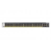 NETGEAR M4300-52G-PoE+ 1000W PSU Managed L2/L3/L4 Gigabit Ethernet (10/100/1000) Power over Ethernet (PoE) 1U Black