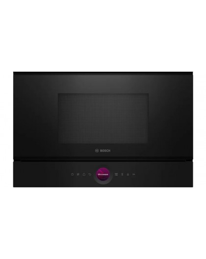 Bosch Serie 8 BFL7221B1 microwave Built-in Solo microwave 21 L 900 W Black