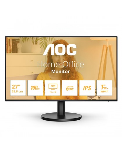 AOC B3 27B3HA2 LED display 68.6 cm (27") 1920 x 1080 pixels Full HD Black