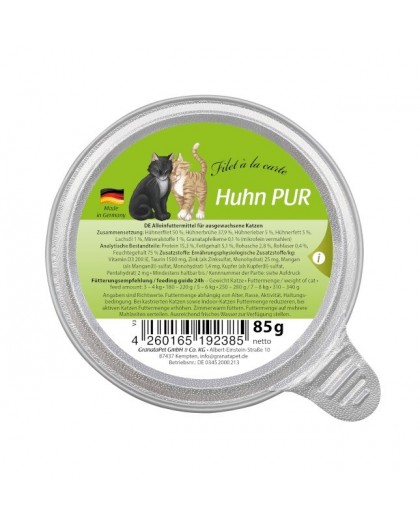 GRANATAPET Filet á la carte Chicken - wet cat food - 85g