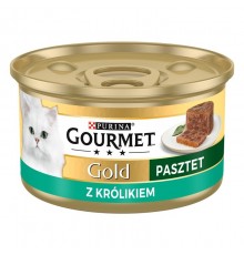 GOURMET Gold Rabbit - wet cat food - 85g