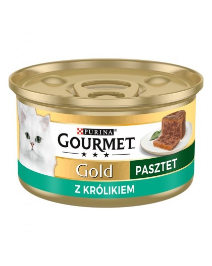 GOURMET Gold Rabbit - wet cat food - 85g