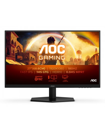 AOC G4 27G42E computer monitor 68.6 cm (27") 1920 x 1080 pixels Full HD LCD Black