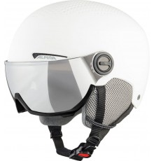 WINTER HELMET ALPINA ARBER VISOR Q-LITE WHITE MATT 54-58