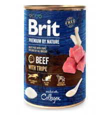 BRIT Premium by Nature Beef with Tripe - Wet dog food - 400 g