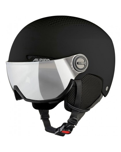 WINTER HELMET ALPINA ARBER VISOR Q LITE BLACK MATT 58-61