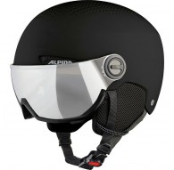 WINTER HELMET ALPINA ARBER VISOR Q LITE BLACK MATT 58-61