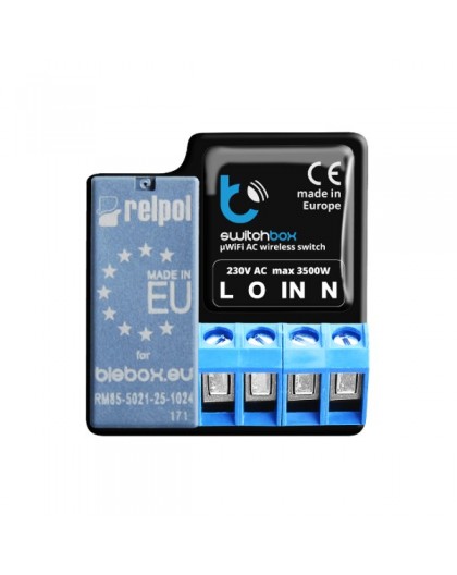 BLEBOX switchbox v3 - 230V CIRCUIT BREAKER WITH ENERGY METERING