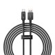 Baseus Unbreakable USB A to USB C cable 2 m 100 W Black