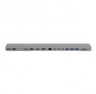 Targus HyperDrive 4K 2 x USB 3.2 Gen 2 (3.1 Gen 2) Type-C Silver