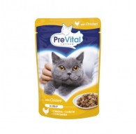 PREVITAL Chicken in jelly - wet cat food - 100g