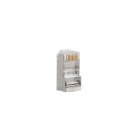 Lanberg PLS-5000 wire connector RJ-45 Stainless steel, Transparent