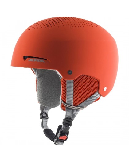 WINTER HELMET ALPINA ZUPO PUMPKIN-ORANGE MATT 51-55
