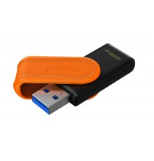 Kingston Technology DataTraveler 256GB Portable USB 3.2 Gen 1 Exodia S (Black/Orange)