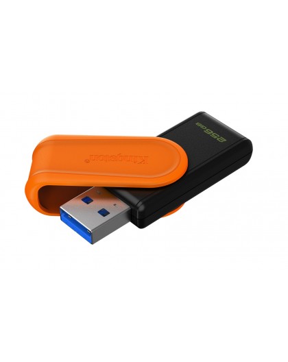 Kingston Technology DataTraveler 256GB Portable USB 3.2 Gen 1 Exodia S (Black/Orange)