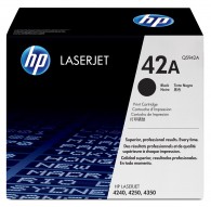 HP 42A Black Original LaserJet Toner Cartridge