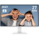 MSI Pro MP273QW E2 computer monitor 68.6 cm (27") 2560 x 1440 pixels Wide Quad HD White