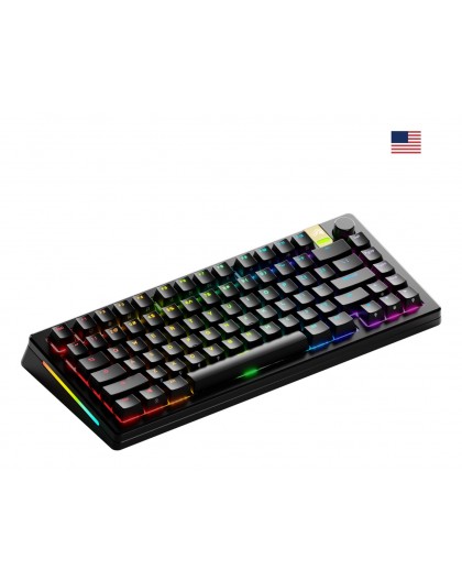 Glorious Gaming GMMK 3 PRO HE 75% Prebuilt Wireless Black - US