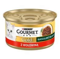 PURINA Gourmet Gold Succulent Delights Beef - wet cat food - 85g