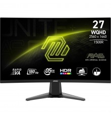 MSI MAG 27CQ6F computer monitor 68.6 cm (27") 2560 x 1440 pixels Quad HD LCD Black